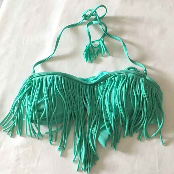 Raisins Other - Raisins Fringe Bikini Top Sz Small